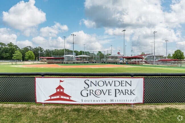 Snowden Grove Park in Olive Branch is a 200-acre park.