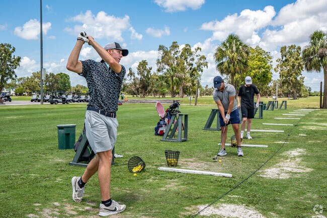 Residents in the area enjoy golf at The Landings Golf Course.
