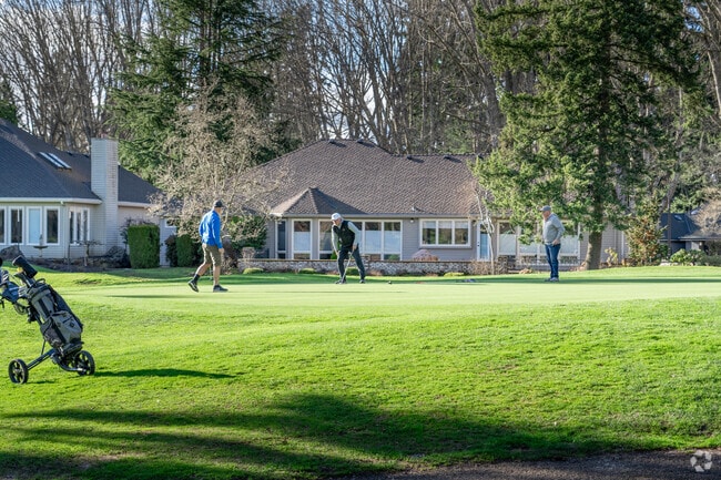 Play a game of golf at Charbonneau Golf Club, located in the center of Wilsonville.
