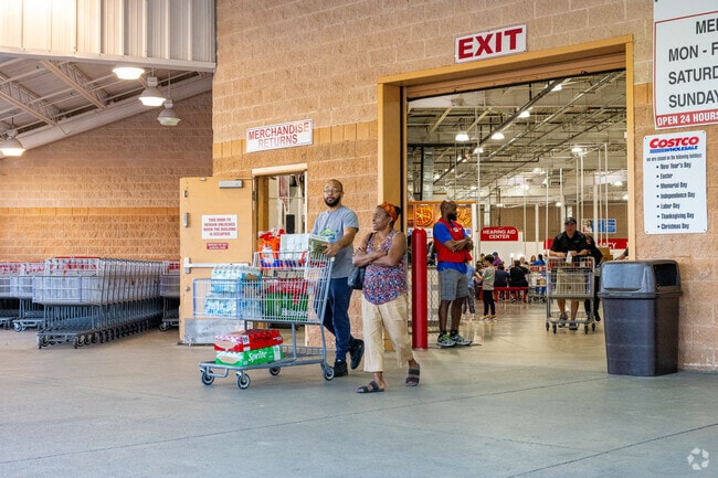 Big grocery stores like Costco are located in Westfork.