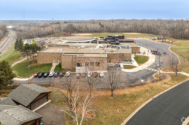 Valentine Hills features a large campus and plenty of space for outdoor activities.