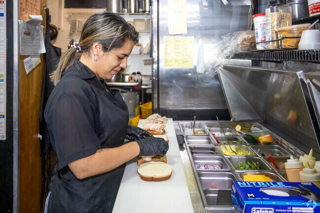 Pom Poms is a favorite shop for scratch-made sandwiches in Orlando's Milk District.