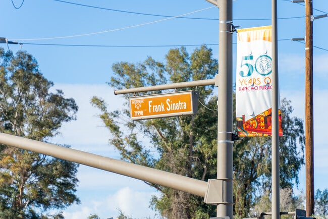Walk in the footsteps of legends along Frank Sinatra Road in Rancho Mirage.
