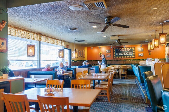 Shay's Restaurant is a vintage diner serving up classic comfort food.