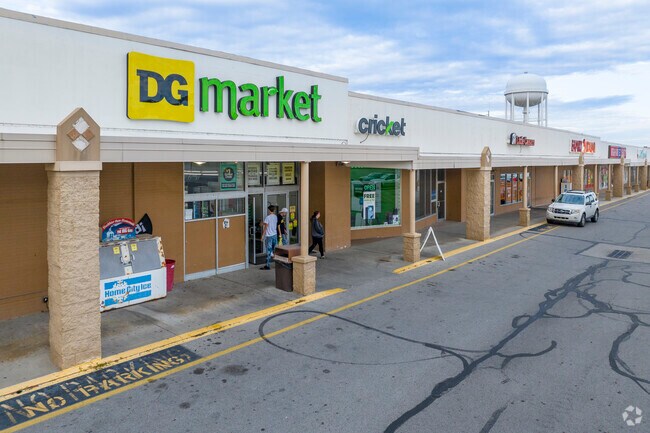 Groceries and other household items can be found at DG Market in Lincoln Knolls.