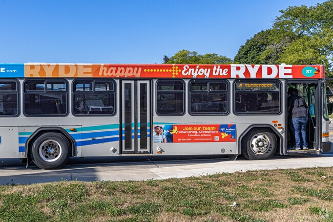 Hop on the Ryde and be in downtown Racine in minutes.