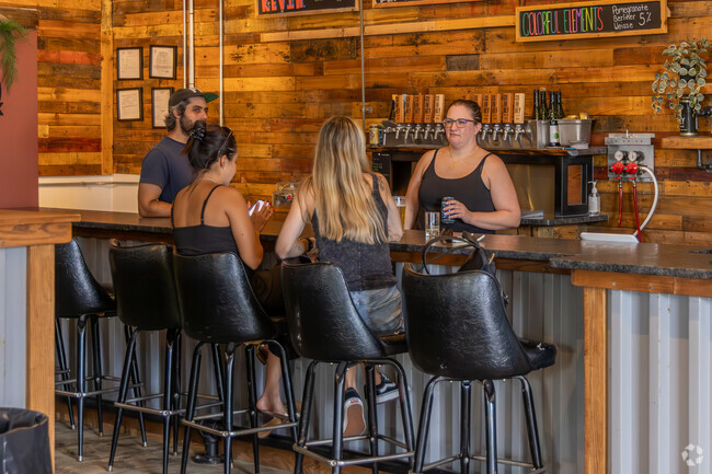 The staff of Chimney Rustic Ales is friendly and welcoming in downtown Hammonton.