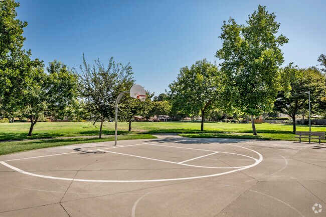 You can dribble your way to fun at Willow Creek Park’s basketball court.