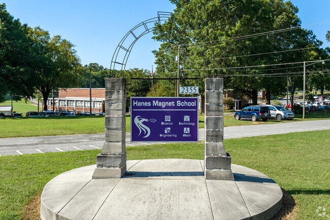 Morningside Manor middle schoolers can attend the Hanes Magnet School.