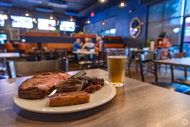 Just minutes from Lincolnway Village, Crosby's serves up a delicious prime rib.