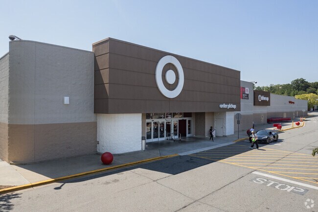 The Town Center Plaza has a nice target for shopping in Charlotte.