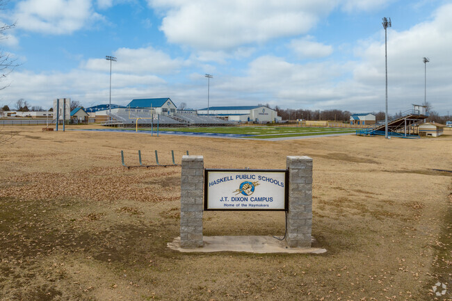 Haskell High School  offers a dynamic learning environment.