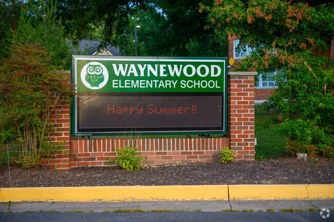 Waynewood Elementary School is a highly-rated school in Alexandria.