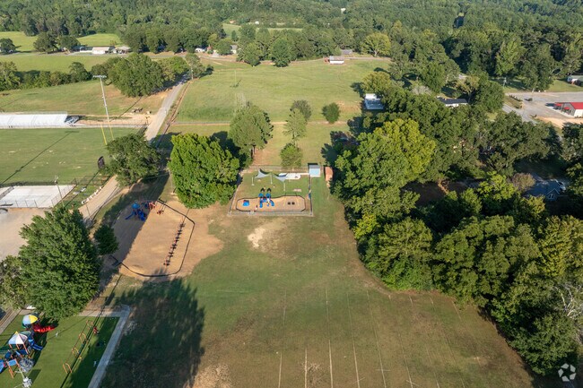 Cleveland Elementary School has plenty of room for kids to play.