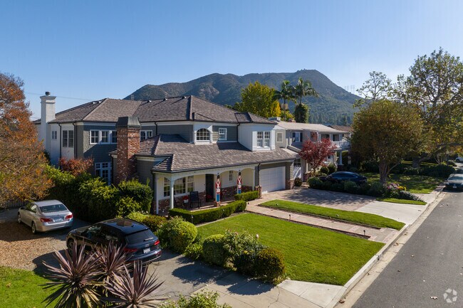 Griffith Park serves as a beautiful backdrop to the streets of the Media District.