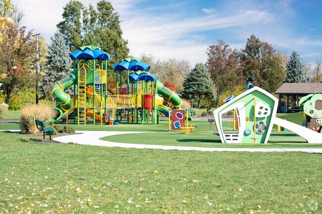Heroes Park in Fairfield Township also has swing sets, tennis, and basketball courts.