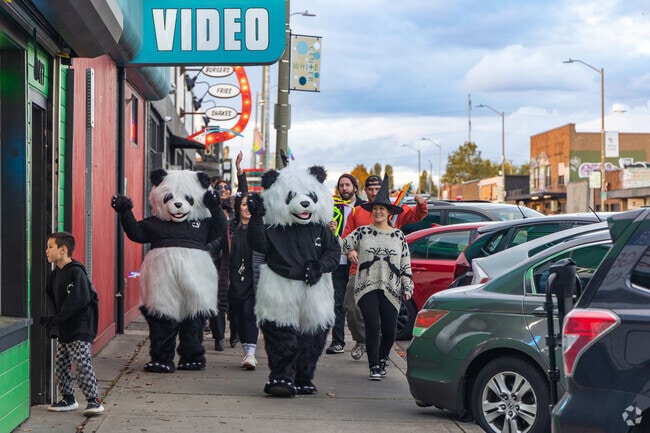 Rat City Artwalk takes place every third Thursday in the White Center neighborhood.