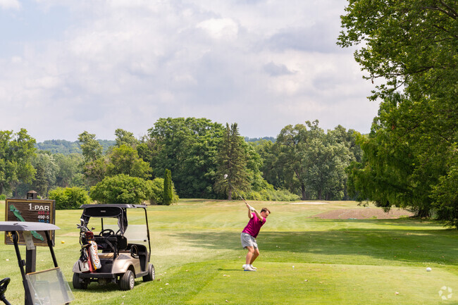 Newman Municipal Golf Course near Fall Creek is a 9-hole course on the banks of Cayuga Lake.