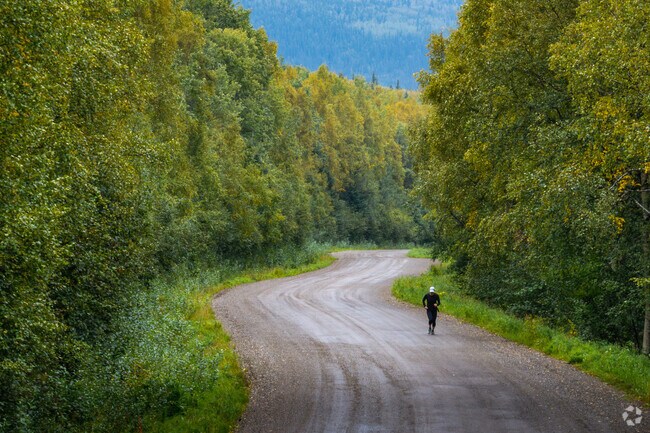 Get out and enjoy a run in nature  in Goldstream.