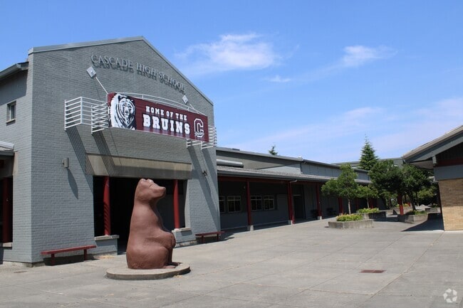 Cascade High School is public and located in the Pine Hurst neighborhood.