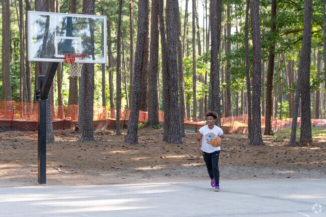 Basketball is popular at Reedy Creek Park in Newell.