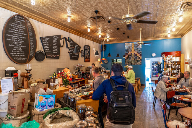 Zanzibar's Coffee Adventure serves prepared coffee drinks, as well as many beans by the pound.