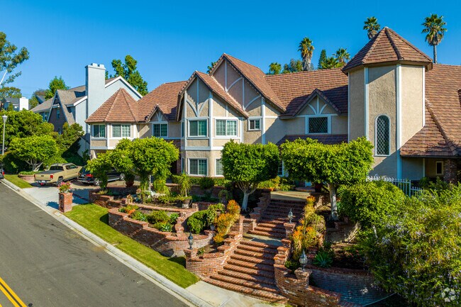 Nellie Gail neighborhood has many custom homes.