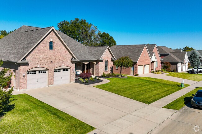 Brick New Traditionals are common throughout in Cold Spring.