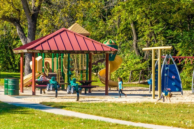 Oakdale is near to several parks, including the quaint Brookside Park.