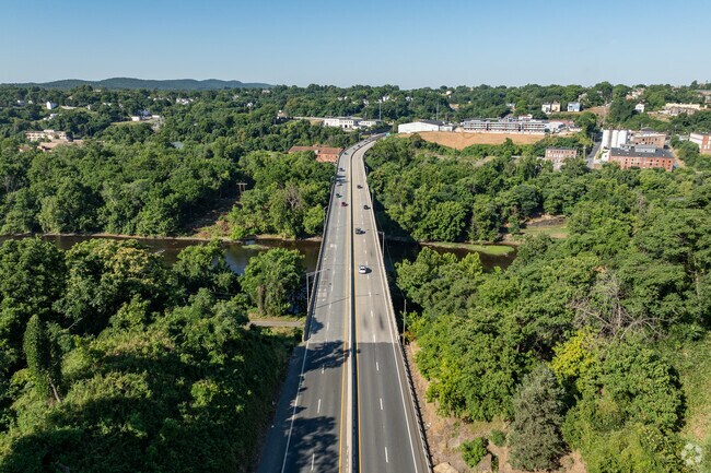 Take route 29 from College Hill easily.