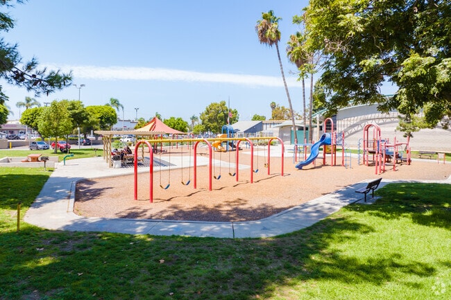East Compton kids love the playground at East Rancho Dominguez Park.