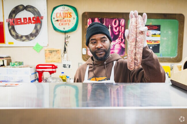 In The Lagrange Neighborhood,  Stanley's Market has been making the best kielbasa since 1932.