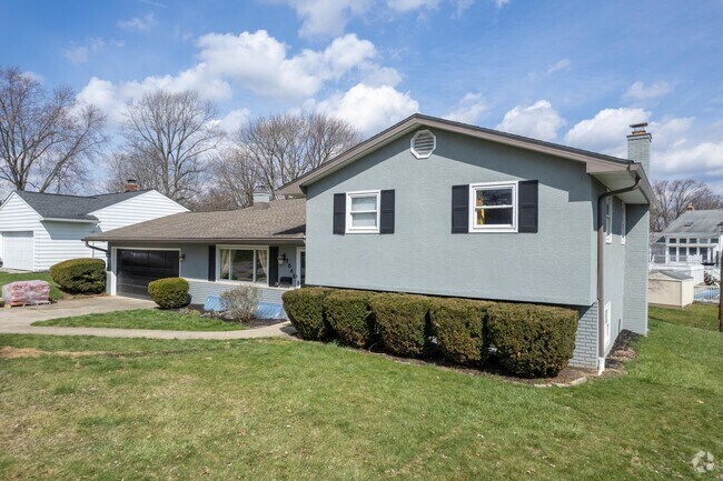 A wonderful split level style home.