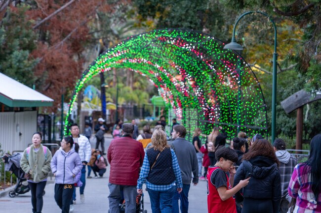 Spend a day in nature with exciting attractions at Gilroy Gardens in Gilroy.