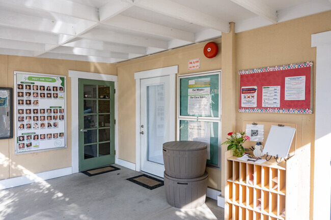 The Spring Hill School challenges and encourages children to learn.
