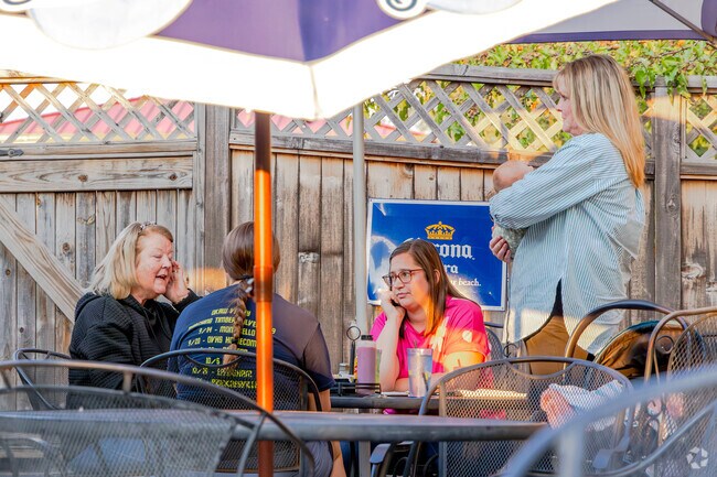 The Wharf is a popular restaurant in South Towne Plaza near South Shores.