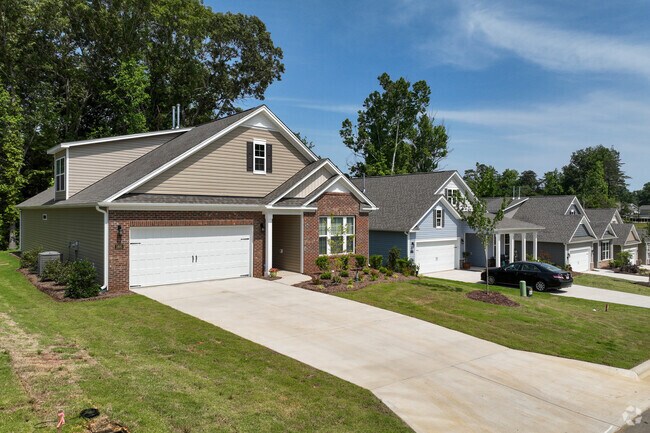 Many newly built homes are available in the community.