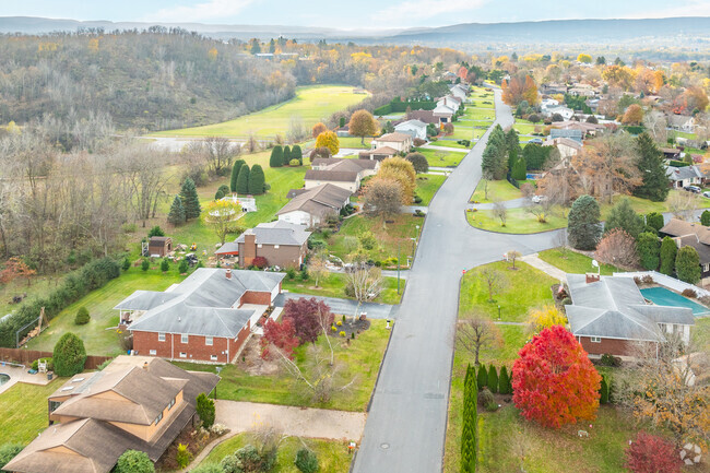 Live in a mountain side community surrounded by nature in Plains Township, PA.