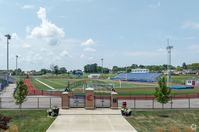 Archbishop Carroll High School is located in Dayton, Ohio.