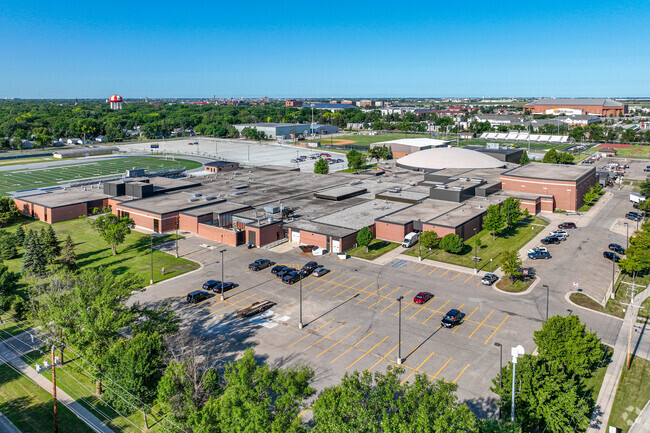 View of North High School and all the amenities offered.