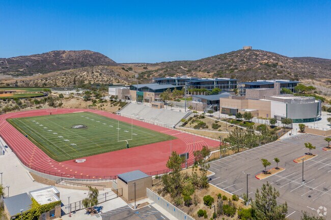 The Sage Creek High Bobcats showcase their football skills in a state-of-the-art stadium in Carlsbad.