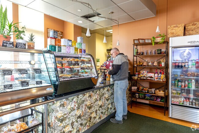 Flyleaf Bakery Café is nestled in Batavia's public library.