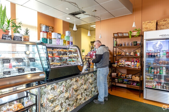 Flyleaf Bakery Café is nestled in Batavia's public library.