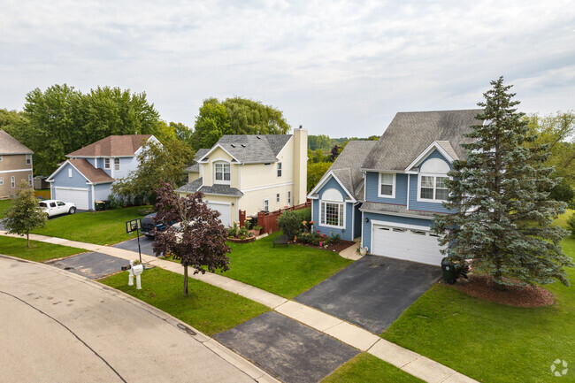 Large yards, spacious garages and two-story houses are options in beautiful Round Lake.