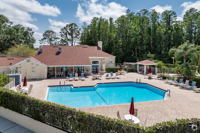 Millpond residents have a community pool and large sundeck.