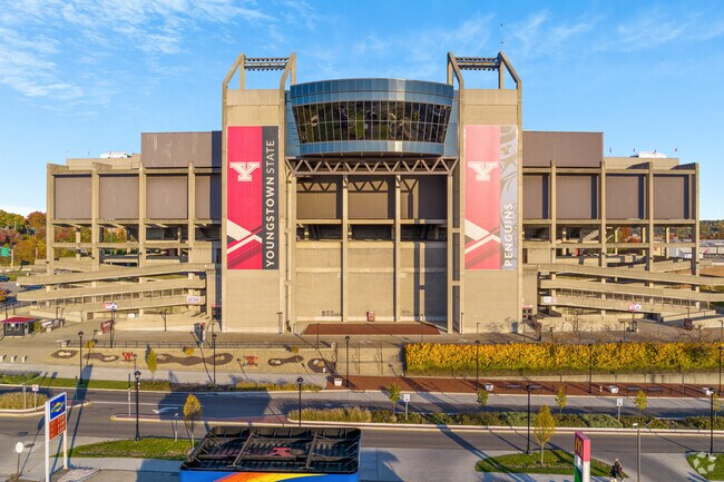 Enjoy a football game at the Stambaugh stadium in the Downtown Youngstown neighborhood.