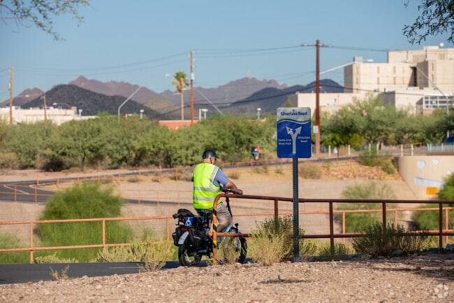 Cyclists enjoy The Loop in Santa Cruz Southwest.