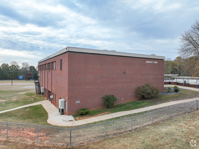 The gym at Troutman Middle School.