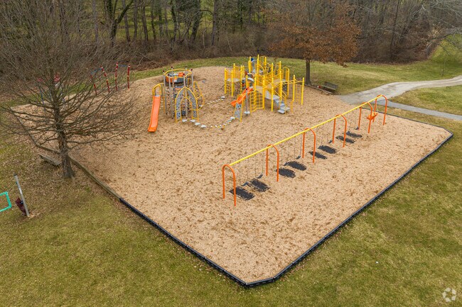The younger Wayne Elementary School students have their own play space.