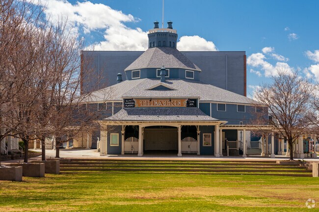 The Historic Elitch Garden Theater is a renovated 1891 theater devoted to production and study of performing arts in West Highland.